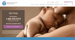 Desktop Screenshot of postpartum.net